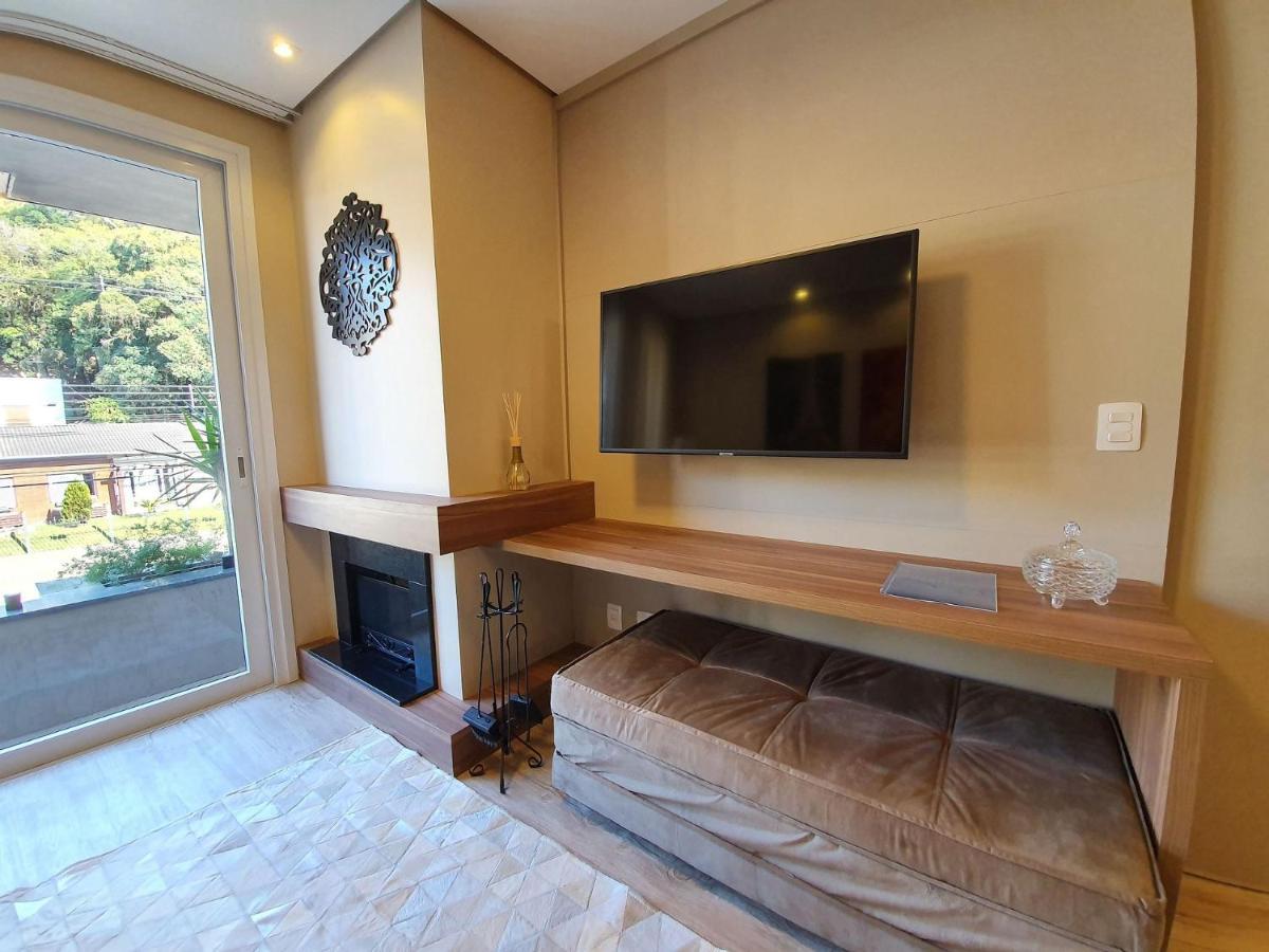 Apto Luxo 800M R. Coberta | 2 Suites | Mobiliado グラマド エクステリア 写真
