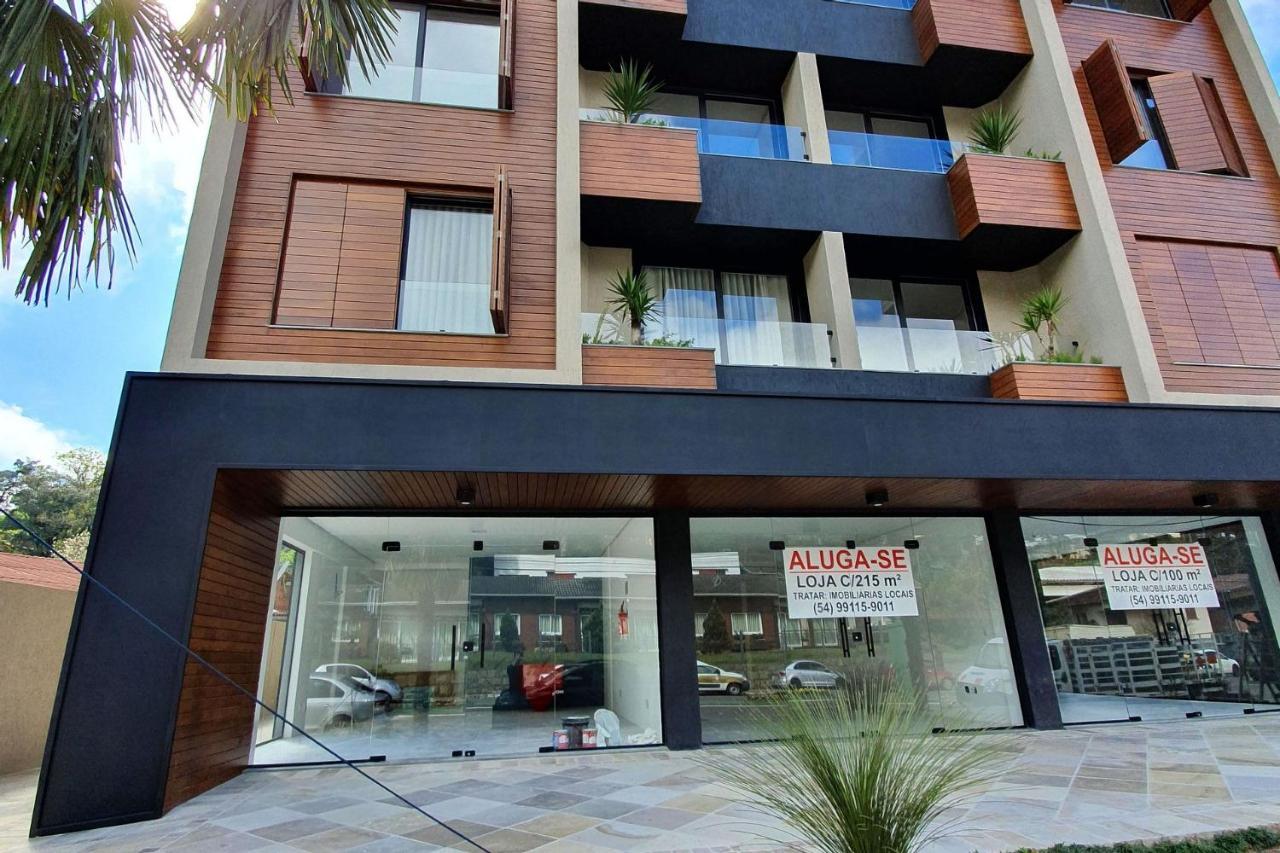 Apto Luxo 800M R. Coberta | 2 Suites | Mobiliado グラマド エクステリア 写真