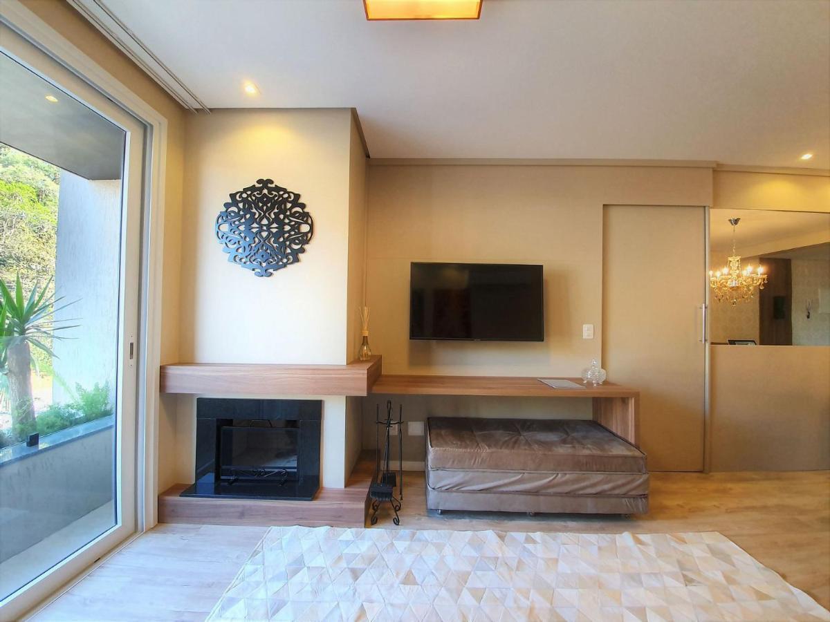 Apto Luxo 800M R. Coberta | 2 Suites | Mobiliado グラマド エクステリア 写真