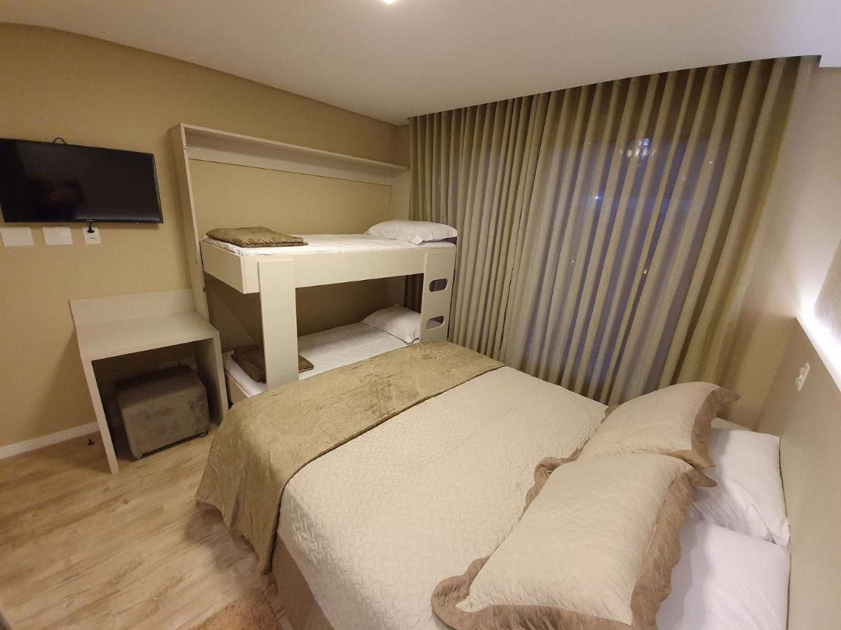 Apto Luxo 800M R. Coberta | 2 Suites | Mobiliado グラマド エクステリア 写真