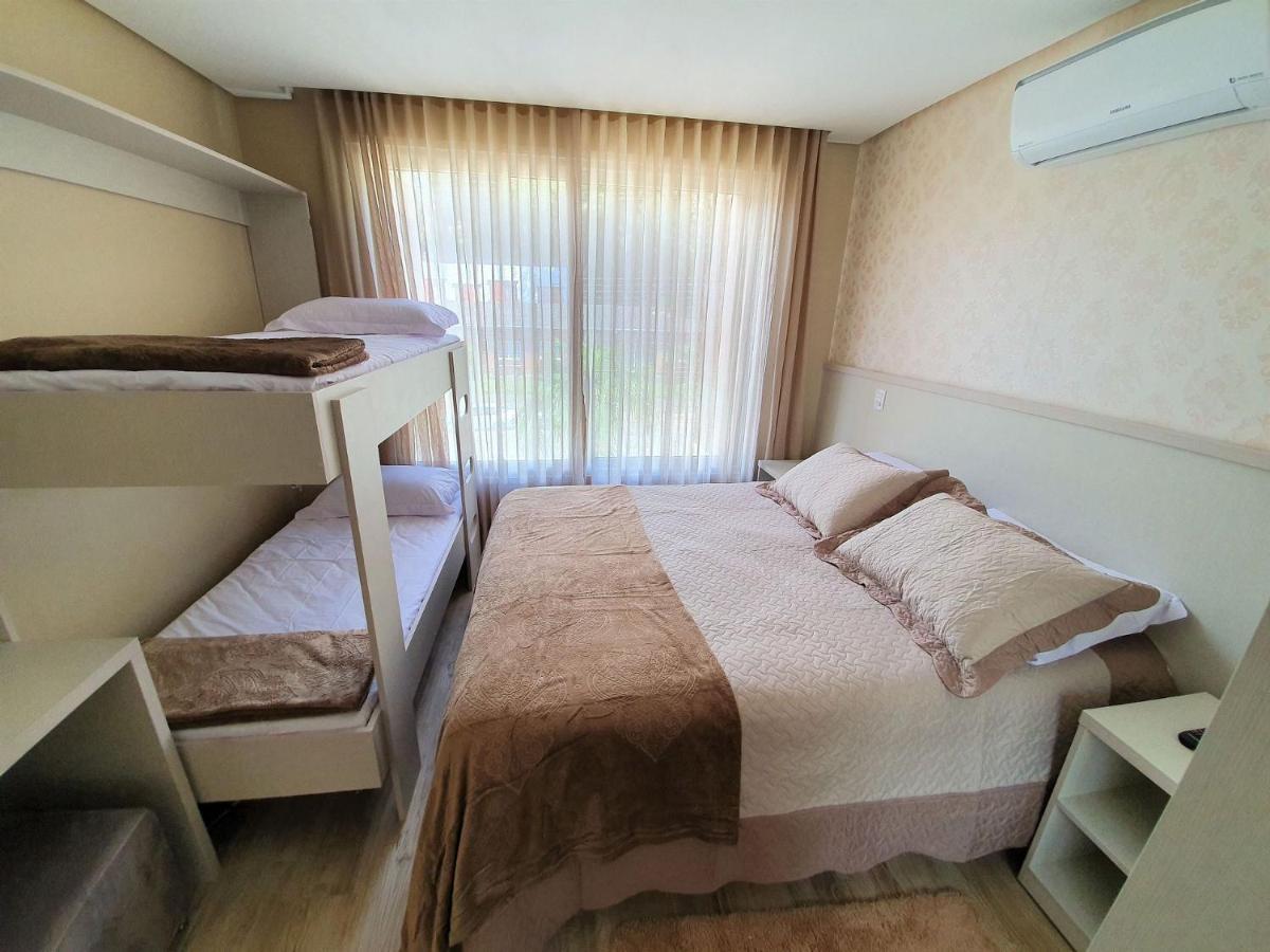 Apto Luxo 800M R. Coberta | 2 Suites | Mobiliado グラマド エクステリア 写真