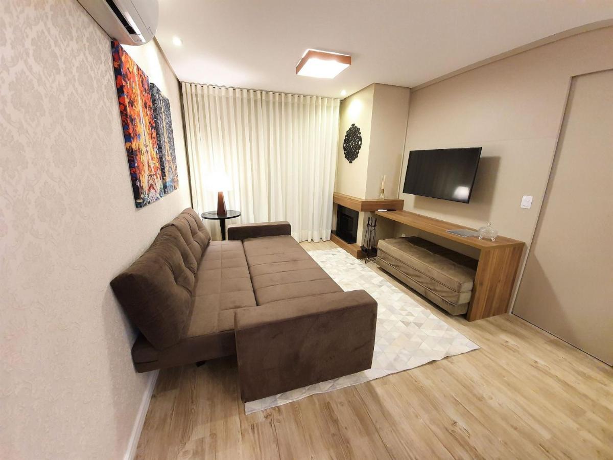 Apto Luxo 800M R. Coberta | 2 Suites | Mobiliado グラマド エクステリア 写真