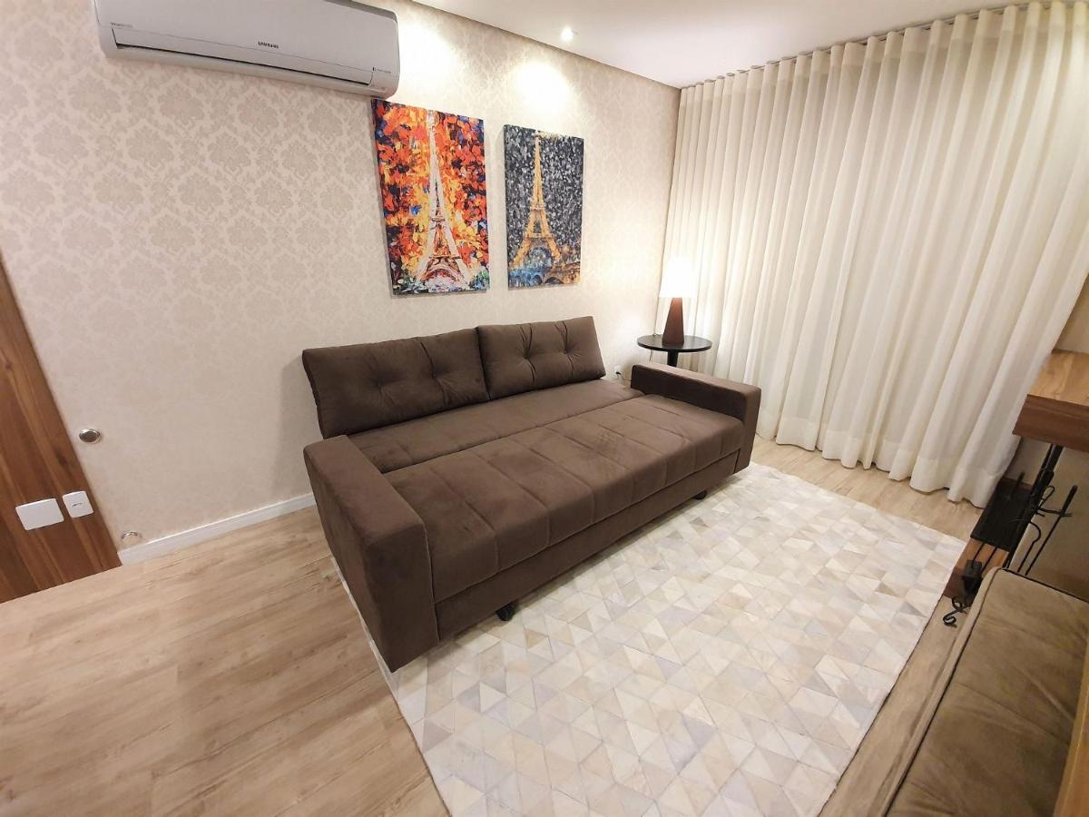Apto Luxo 800M R. Coberta | 2 Suites | Mobiliado グラマド エクステリア 写真