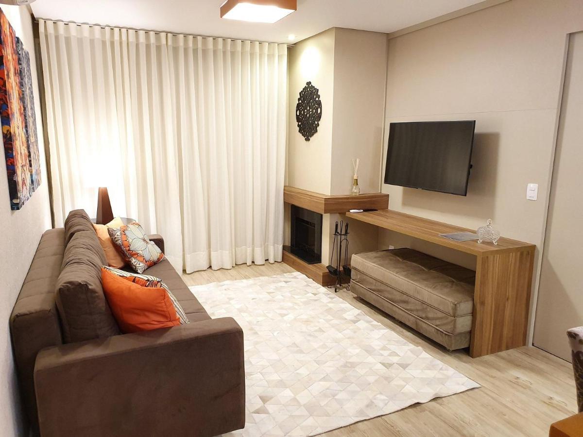 Apto Luxo 800M R. Coberta | 2 Suites | Mobiliado グラマド エクステリア 写真
