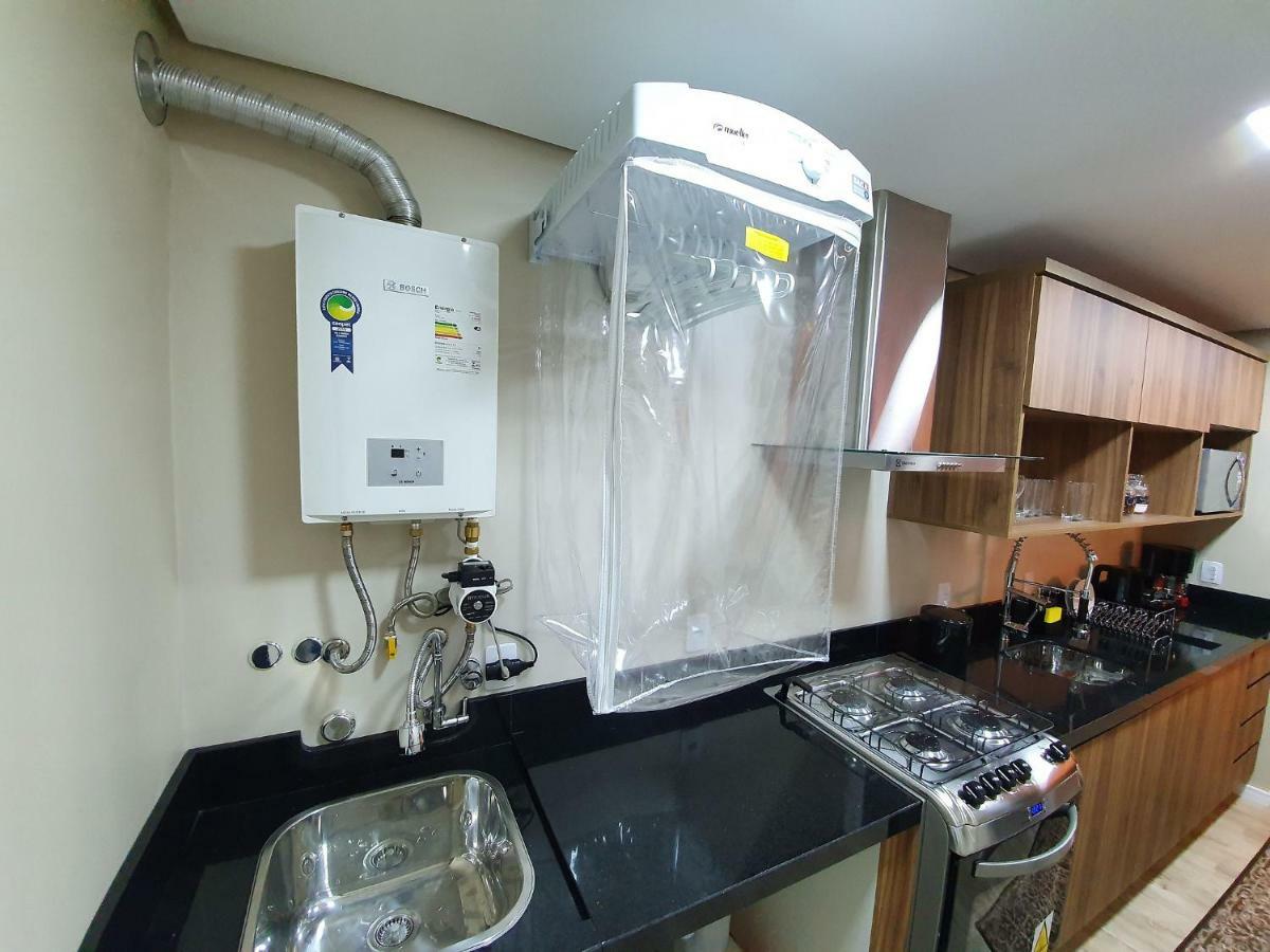 Apto Luxo 800M R. Coberta | 2 Suites | Mobiliado グラマド エクステリア 写真