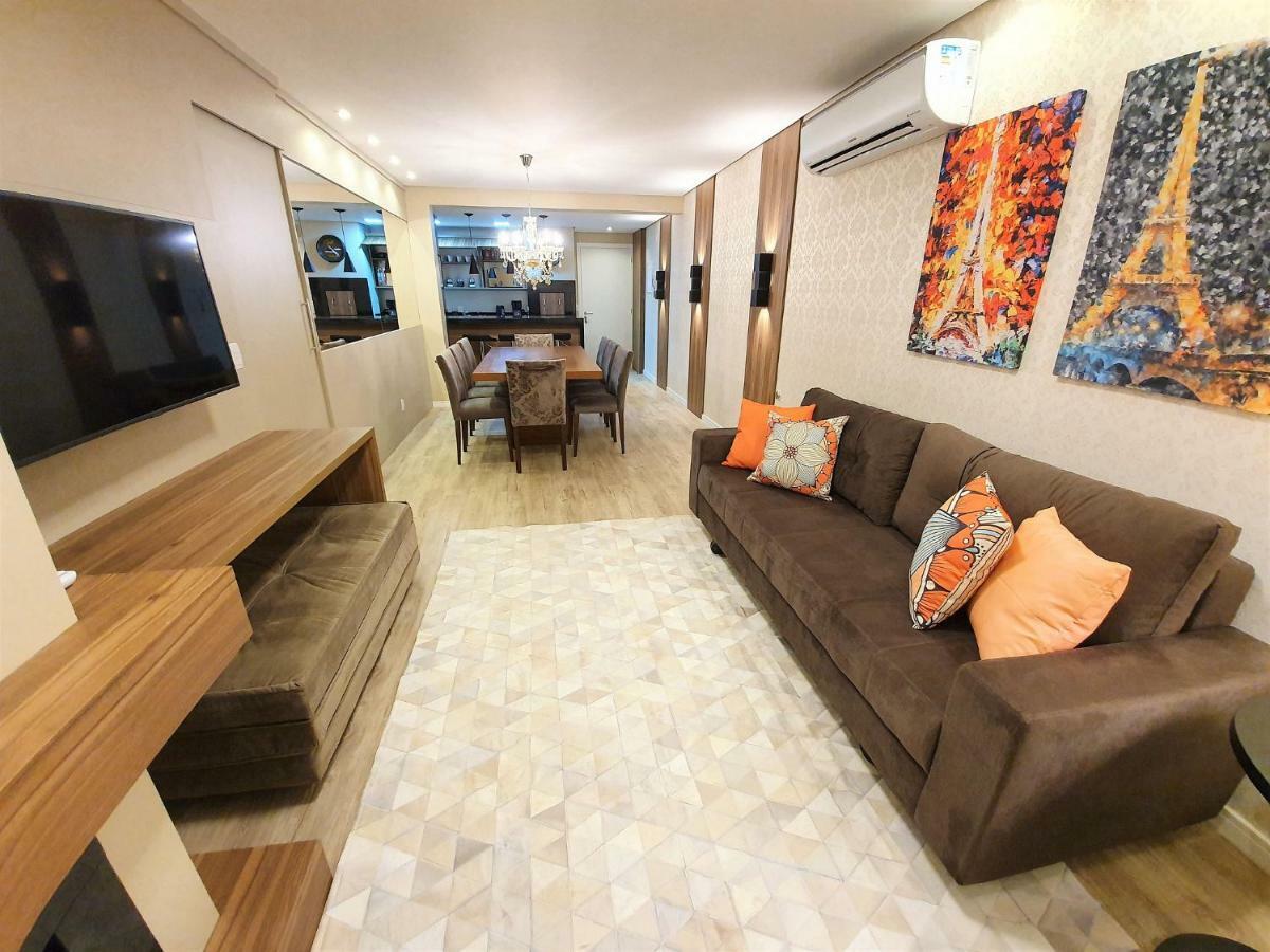 Apto Luxo 800M R. Coberta | 2 Suites | Mobiliado グラマド エクステリア 写真