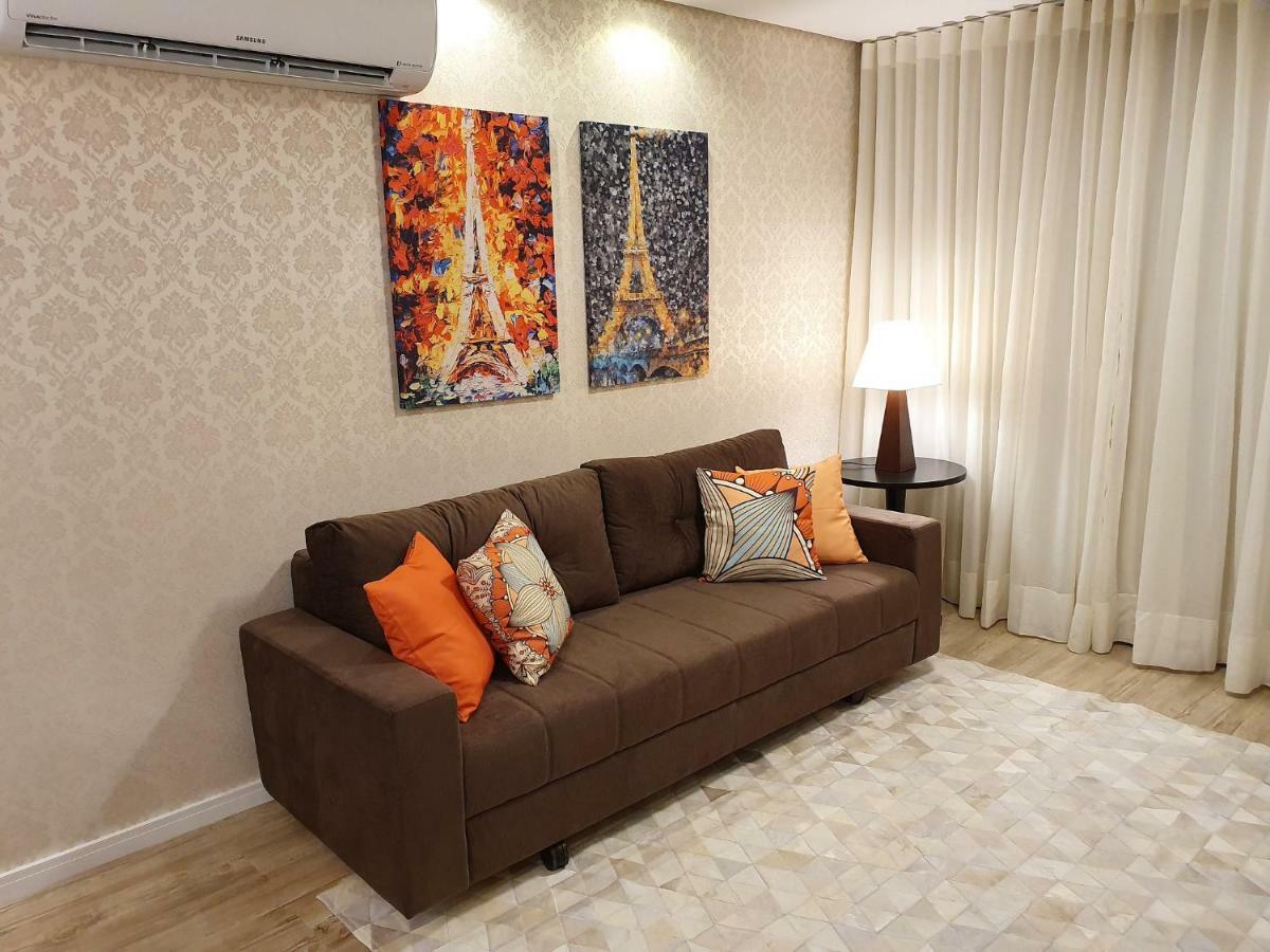 Apto Luxo 800M R. Coberta | 2 Suites | Mobiliado グラマド エクステリア 写真