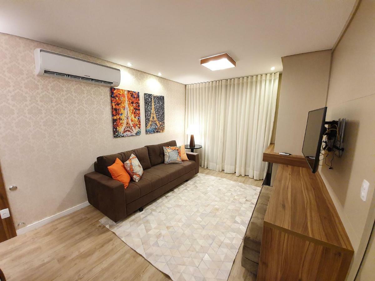 Apto Luxo 800M R. Coberta | 2 Suites | Mobiliado グラマド エクステリア 写真